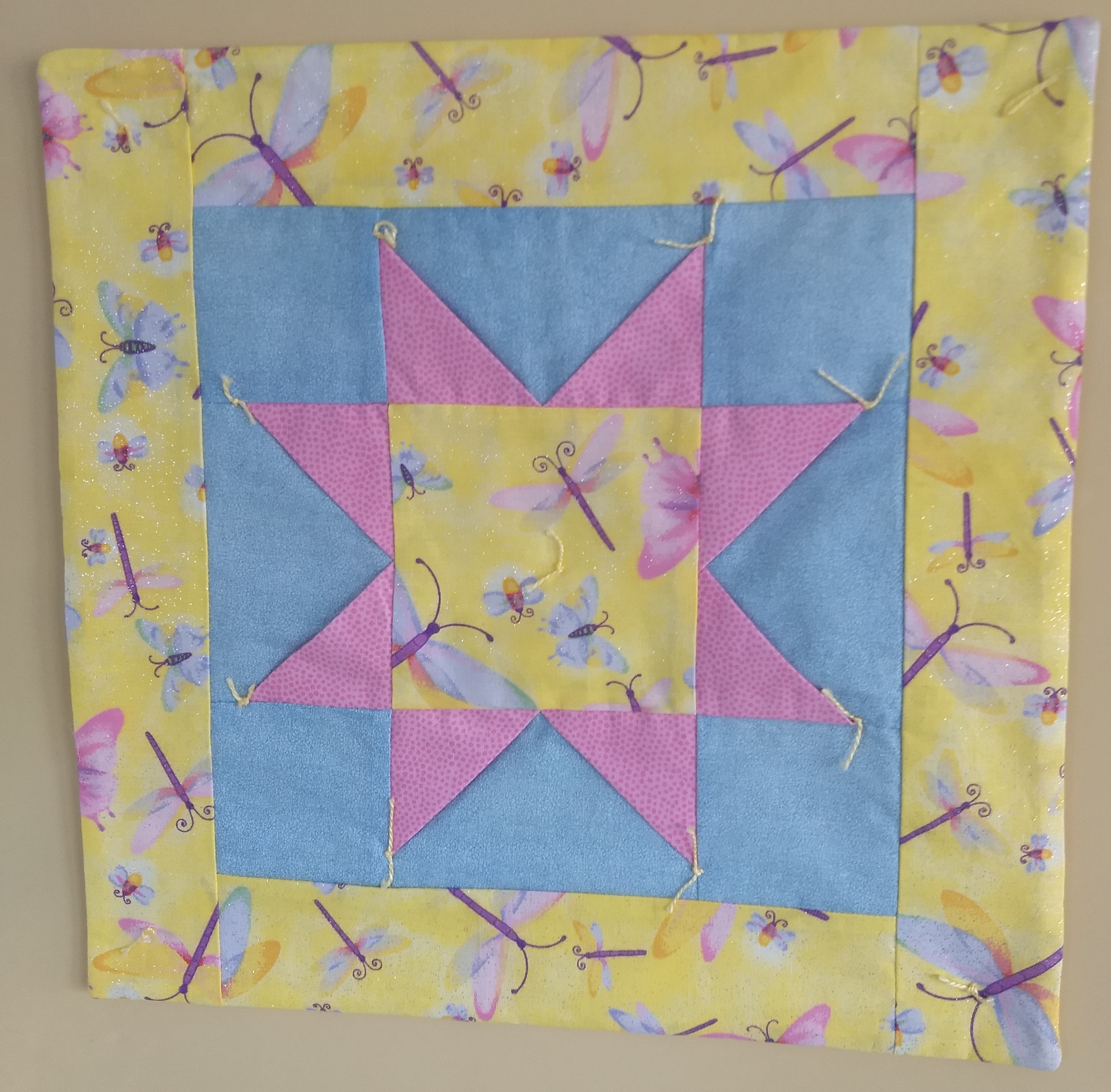 Star Quilt Yellow
